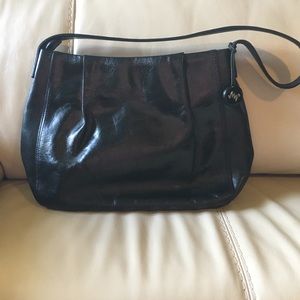Vintage Monsac Original leather black purse